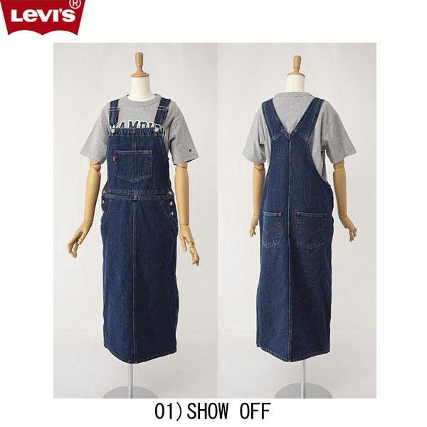 Lady　LEVI'S HENDRIX DENIM JUMPER  ヘンドリックスジャンパースカート　a1873-0001の画像