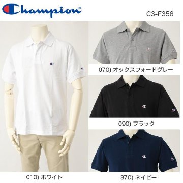 Champion　チャンピオン　カノコ素材ポロシャツ 21SS ベーシック　C3-F356画像