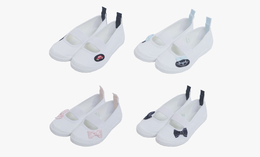 雑誌kodomoe掲載商品 デコレーション上履き　の画像