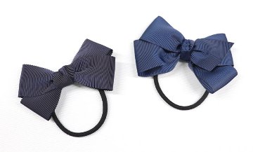 【ネット限定】 グログランリボン ヘアゴム 【メール便のみ送料無料】の画像