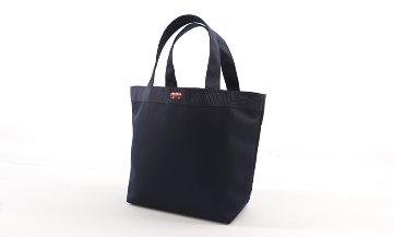 【新柄入荷】紺 ミニバッグ　ランチバッグにもお勧め　【メール便送料無料】の画像