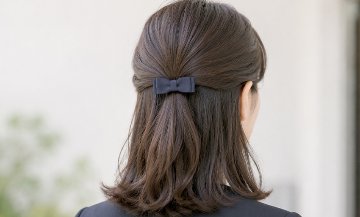リボンバレッタの画像
