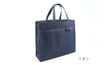 【20％OFF】お受験応援2点セット（自立型トートバッグ＆仕切り付き巾着袋）　の画像
