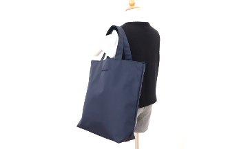 ネット限定 完全自立型バッグ　【ミニフラワー/ロゴ刺繍】の画像