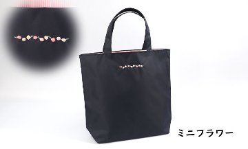 ネット限定 完全自立型バッグ　【ミニフラワー/電車】の画像