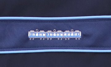 【ネット限定】 紺 マチ付き レッスンバッグ&シューズバッグ ２点セット  小学校受験　の画像