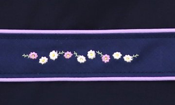 【ネット限定】 紺 マチ付き レッスンバッグ&シューズバッグ ２点セット  小学校受験　の画像