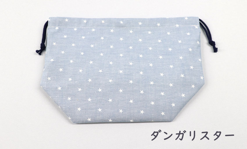  【抗菌防臭素材】布製 ランチ巾着の画像