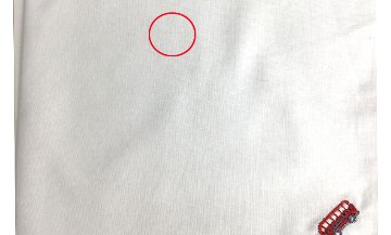 【ワケあり品のため50％OFF】刺繍入り綿ハンカチ の画像