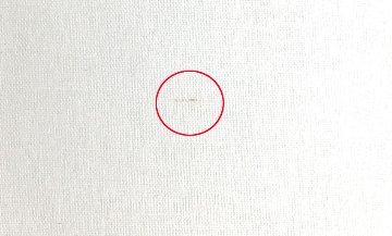 【ワケあり品のため50％OFF】刺繍入り綿ハンカチ の画像