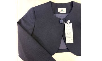 お受験服｜ボレロ 単体 紺｜女児用｜日本製｜期間限定｜ペアレンツドリームの画像