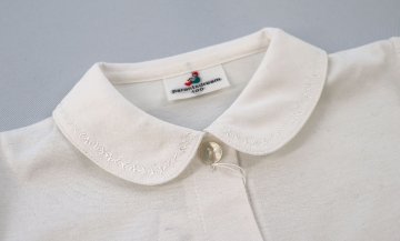 お受験服｜半袖パフスリーブブラウス白｜日本製｜期間限定販売 ｜ペアレンツドリーム｜の画像