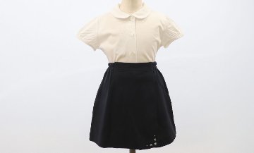 お受験服｜ラップキュロット(刺繍入り)｜日本製｜期間限定｜ペアレンツドリームの画像