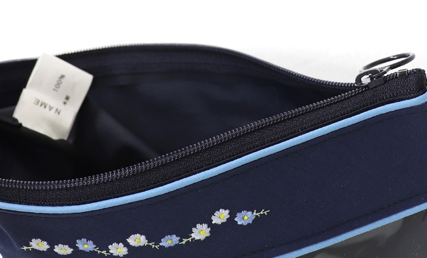 中身が見えるクリアポーチ　折り紙ケース 小物収納に便利の画像