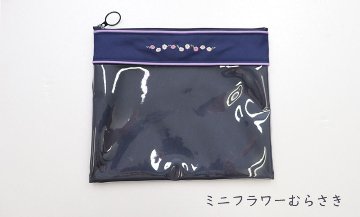 中身が見えるクリアポーチ　折り紙ケース 小物収納に便利の画像