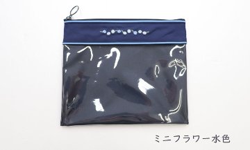 中身が見えるクリアポーチ　折り紙ケース 小物収納に便利の画像