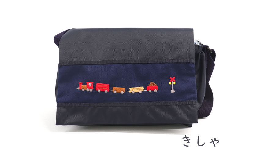 通園バッグ・お弁当かばん【スモッキング刺繍／手刺繍】の画像