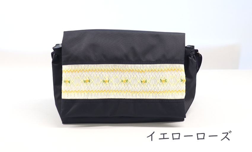 通園バッグ・お弁当かばん【スモッキング刺繍／手刺繍】の画像