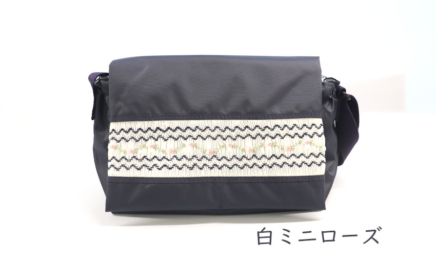 通園バッグ・お弁当かばん【スモッキング刺繍／手刺繍】の画像