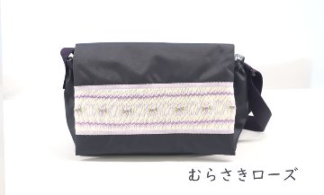 通園バッグ・お弁当かばん【スモッキング刺繍／手刺繍】の画像