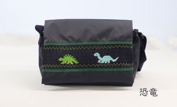 通園バッグ・お弁当かばん【スモッキング刺繍／手刺繍】の画像