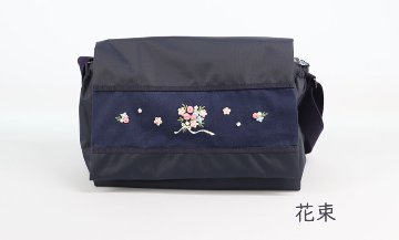通園バッグ・お弁当かばん【スモッキング刺繍／手刺繍】の画像