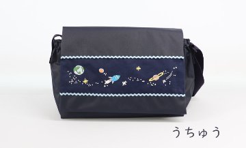 通園バッグ・お弁当かばん【スモッキング刺繍／手刺繍】の画像