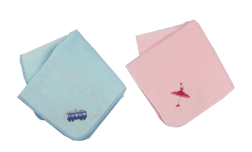 【ネット限定】今治製 カラータオルハンカチ　22㎝サイズ の画像