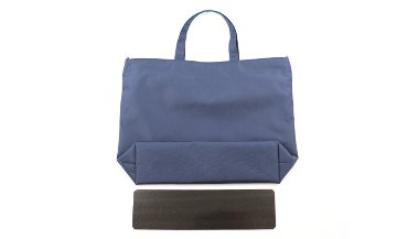 【訳アリ品20％OFF】スモッキング刺繍 自立型ファスナー付きレッスンバッグ｜B4サイズ｜日本製｜ お花の画像