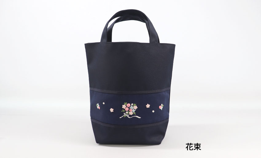 【20％OFF】スモッキング刺繍・手刺繍入り シューズバッグ【ネット限定】の画像