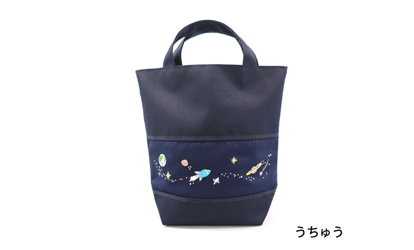 【20％OFF】スモッキング刺繍・手刺繍入り シューズバッグ【ネット限定】の画像
