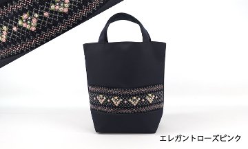 【20％OFF】スモッキング刺繍・手刺繍入り シューズバッグ【ネット限定】の画像
