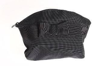 【訳あり品20％OFF】日本製 リボン携帯スリッパ(巾着・ポーチ付き)LLサイズ｜24.5～25.5cmの画像