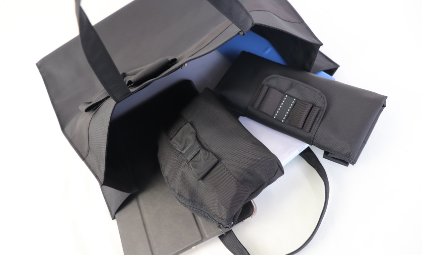  【展示見本品のため40％OFF】リボン横型トートバッグの画像