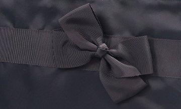  【展示見本品のため40％OFF】リボン横型トートバッグの画像
