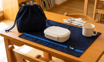 ランチ巾着袋　お弁当袋｜ネット限定｜の画像