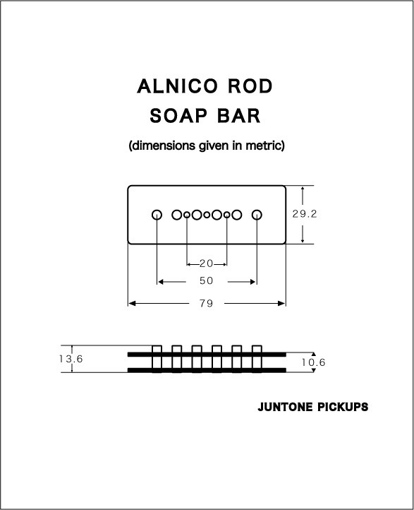 ALNICO ROD SOAP BAR画像