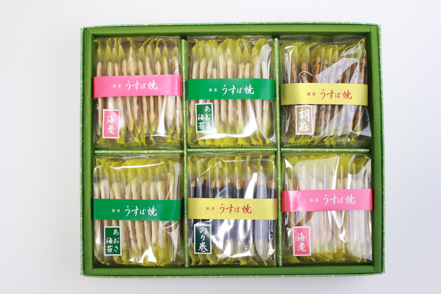 うす焼　58枚贈答箱の画像