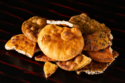 訳あり”大人気！出ました！無添加手焼煎餅こわれ久助　こげ割れ〜の画像