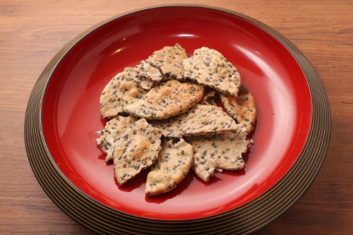 素焼き煎餅 ごまの画像