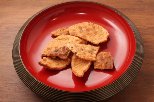 素焼き煎餅 とうがらしの画像