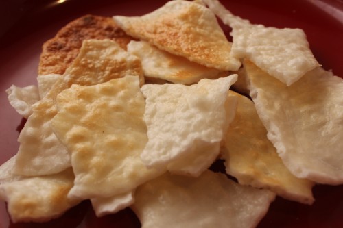 素焼き煎餅 うす焼の画像