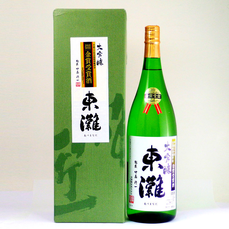 【当店発送】東灘 大吟醸 金賞受賞酒 1800mlの画像