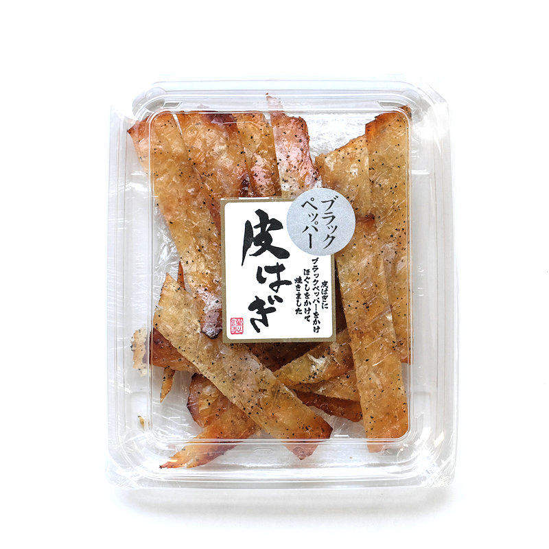 【当店発送】銚子たかね　ブラックペッパー皮はぎ（70g）の画像