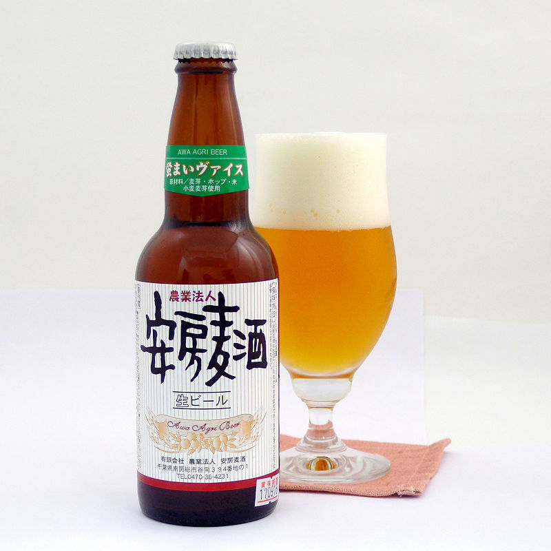 【当店発送/クール便】安房麦酒　蛍まいう゛ぁいす 330ml×6本詰めの画像