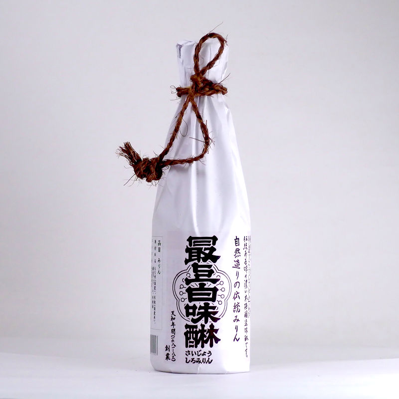 【当店発送】馬場本店 最上白味醂 720mlの画像