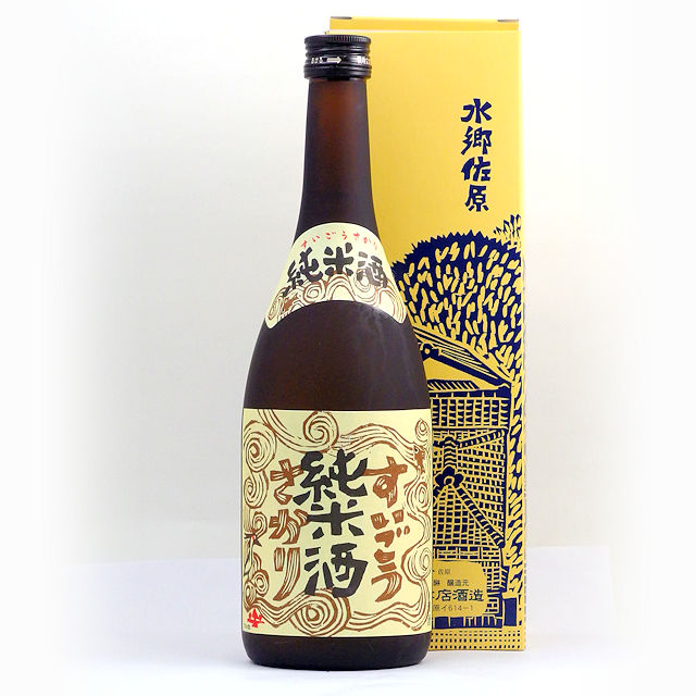 【当店発送】馬場本店 純米酒 すいごうざかり 720ml/化粧箱入の画像