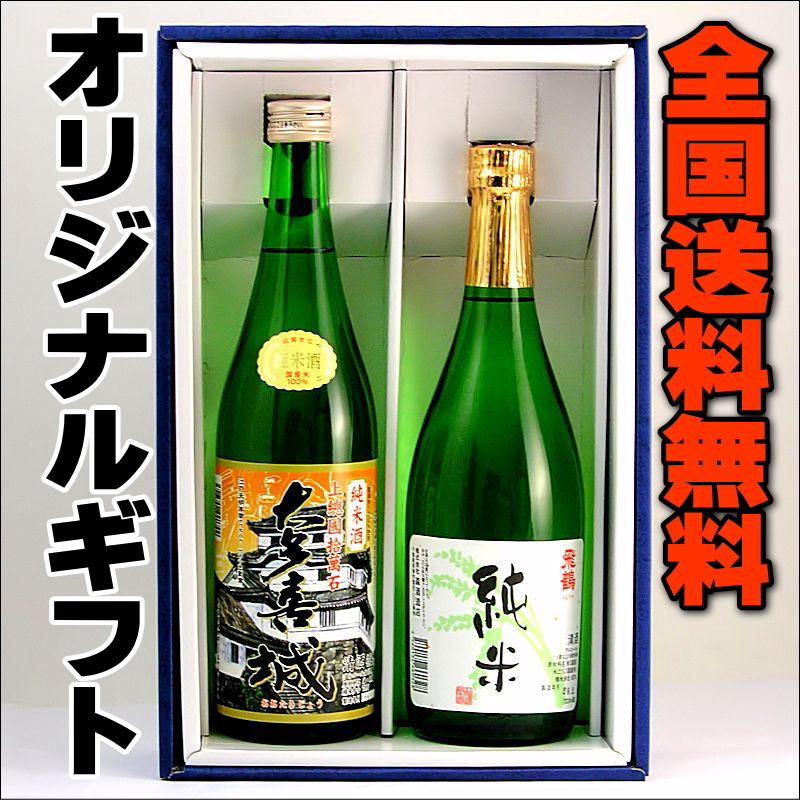 【全国送料無料】千葉の地酒　古城の地酒セット画像