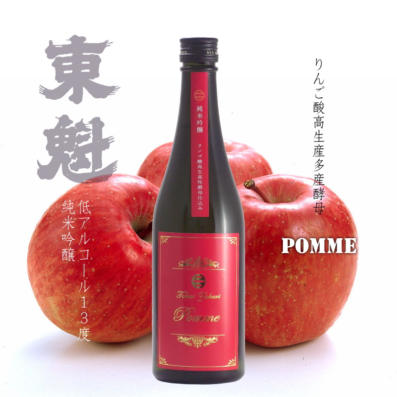 【当店発送】東魁盛 純米吟醸 Pomme りんご酸高生産多産酵母 500ml画像