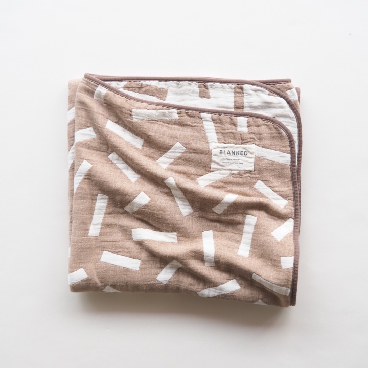 Blanked Cotton Gauze Coverlet | 四重ガーゼケット -ZAKUZAKU-|創作品モール あるる
